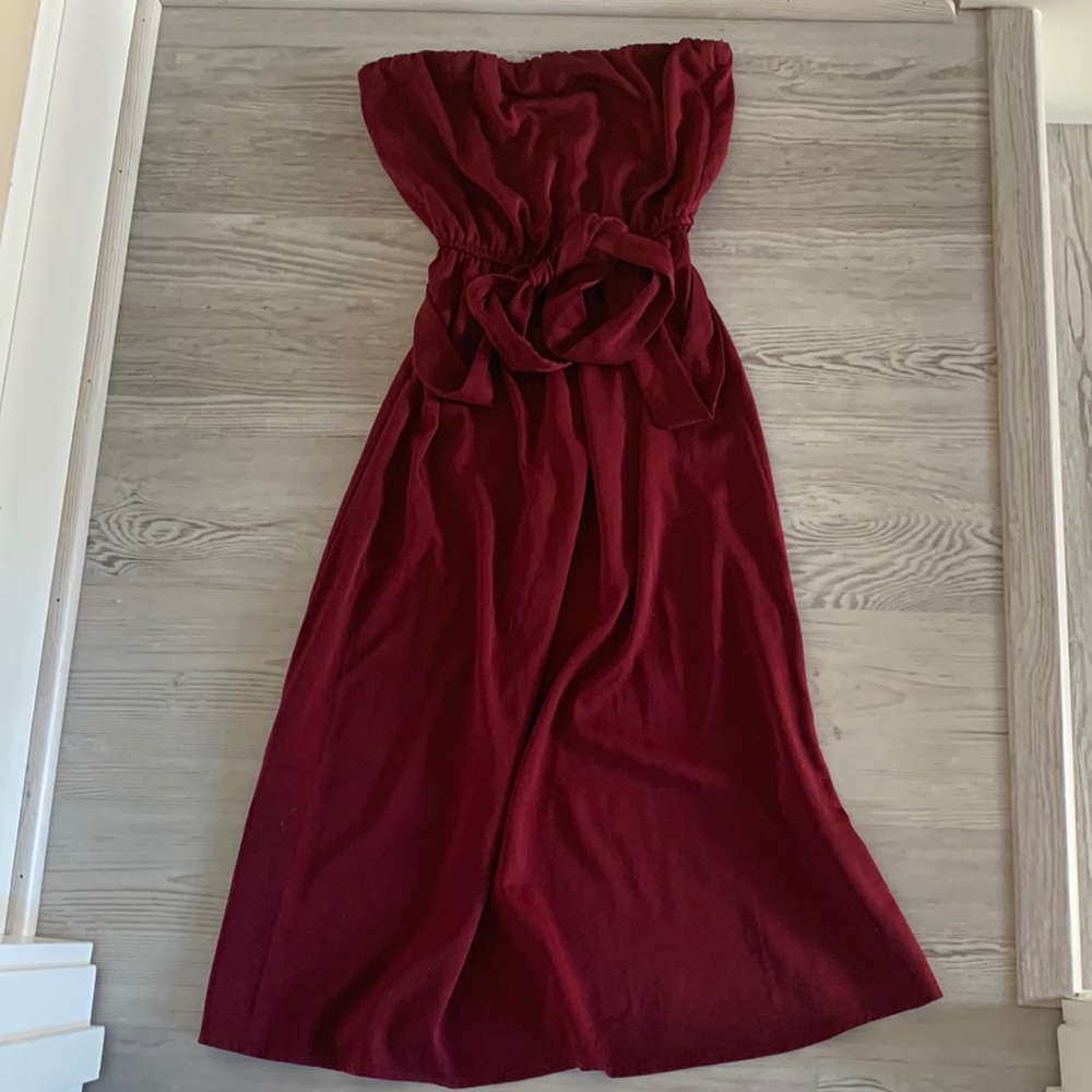 Midi Waist Belt Dress